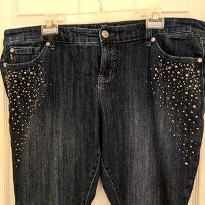 Torrid Stud Embellished Jeana